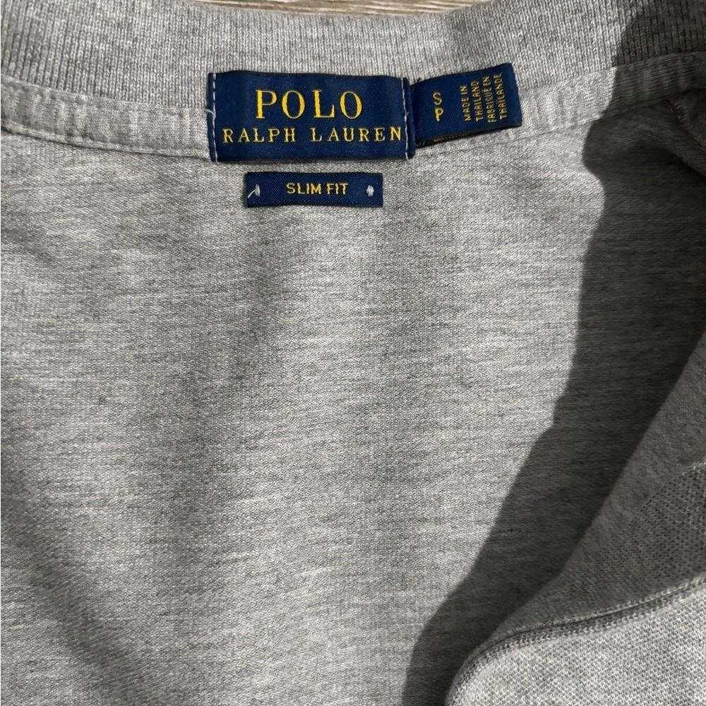 Polo Ralph Lauren Slim Fit Stretch Polo
Shirt-Grey, Size: S - Picture 4 of 6